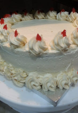 Iced cake