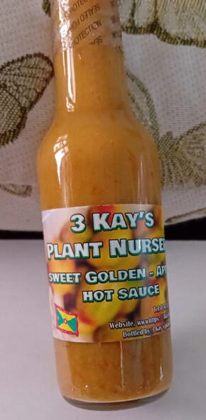 Sweet Golden Apple Hot Sauce